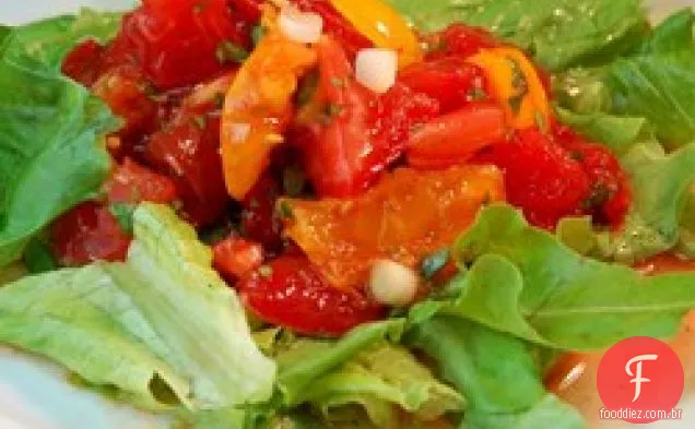 Salada de tomate de verão