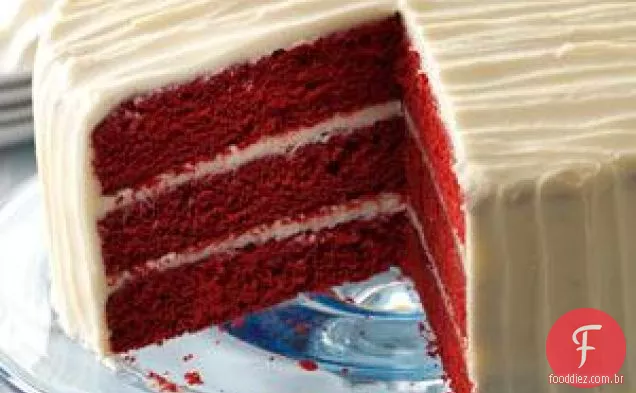 Bolo Clássico De Veludo Vermelho