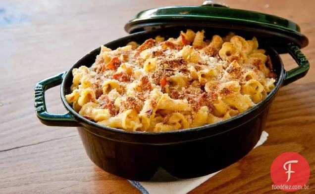 Cebola Caramelizada E Prosciutto Receita De Macarrão Com Queijo