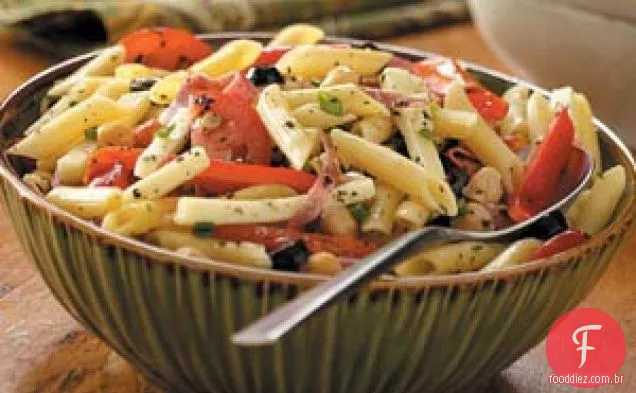 Salada de Macarrão Antipasto Potluck