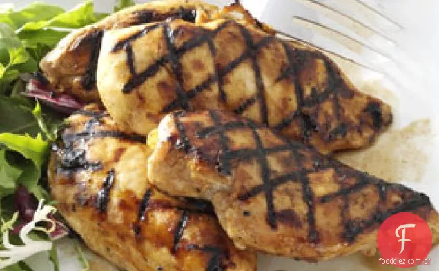 Frango Temperado com Laranja