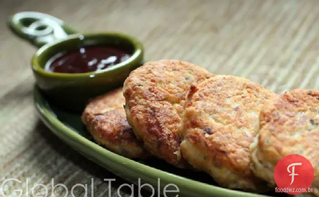 Bajan Sweet Potato Fish Cakes