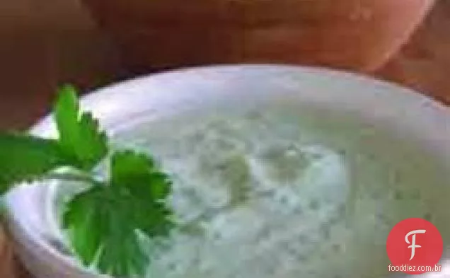 Molho Creme De Coentro Serrano