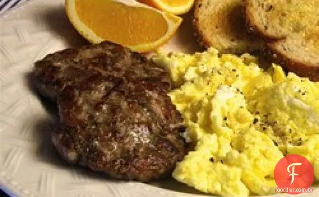 Salsicha Caseira de Café da Manhã Estilo Paleo