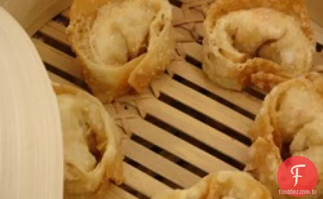 Wontons de cream cheese carrancudos
