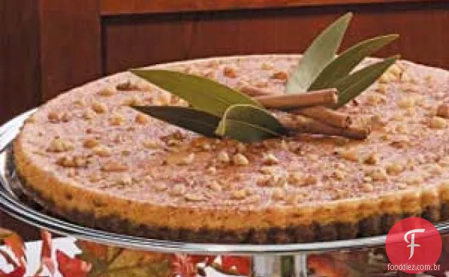 Sobremesa De Cheesecake De Abóbora