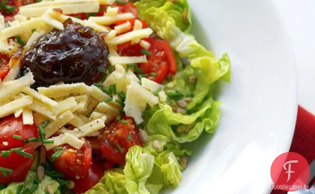 Queijo Cheddar, Tomate E Cebola Caramelizada Chutney