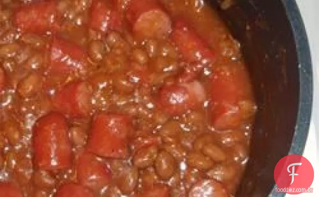 Salsichas e Feijões