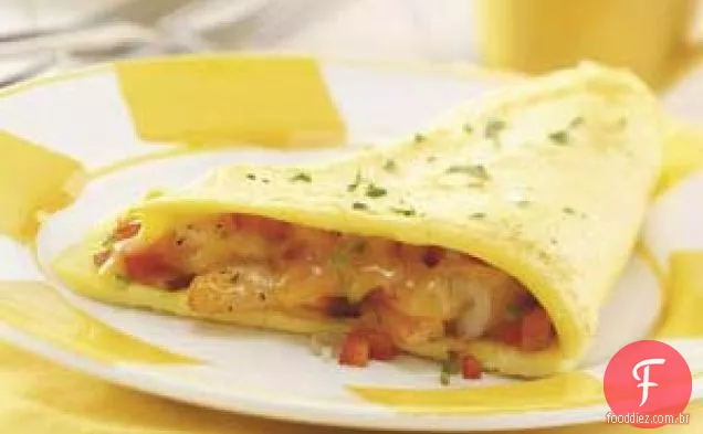 Omelete de Camarão Farto