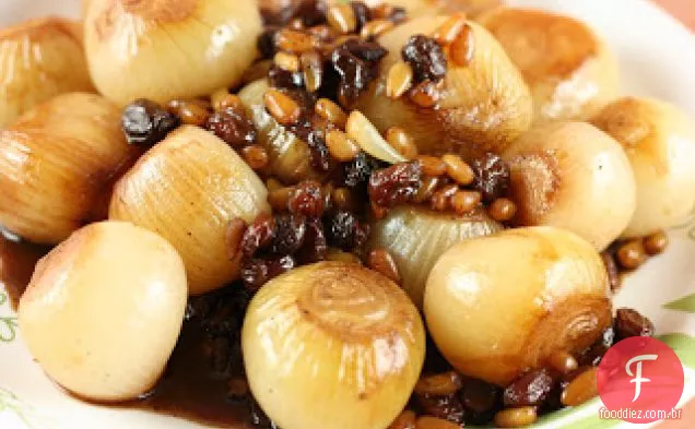 Crockpot Cebolas Caramelizadas Agridoces