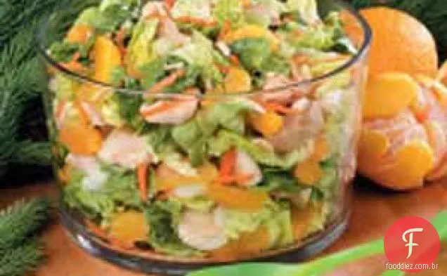 Salada de Frango com Tangerina