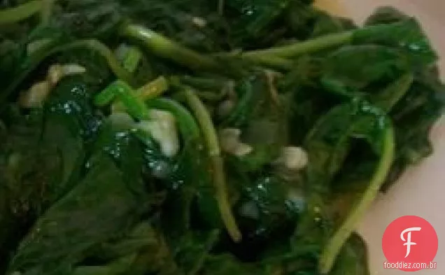 Espinafre Frito Fácil