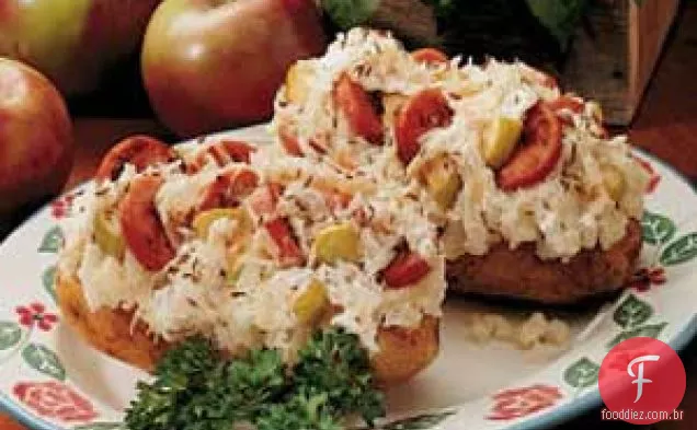 Batatas Recheadas Saudáveis
