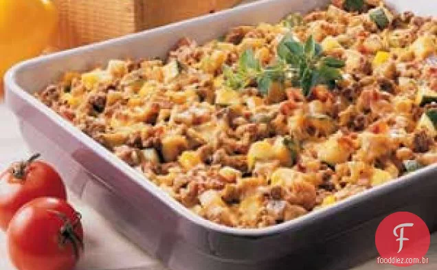 Medley de vegetais com ervas