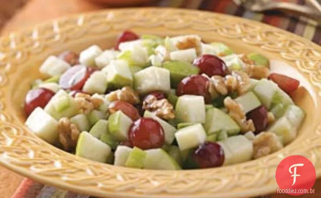 Salada de Maçã e Uva