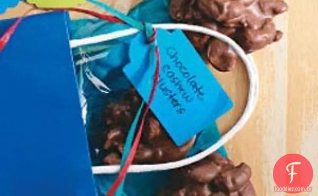 Cachos de Caju com Chocolate