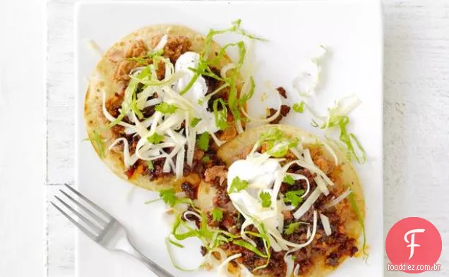 Tostadas de Carne