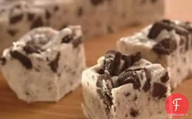 Biscoitos e Fudge de Creme
