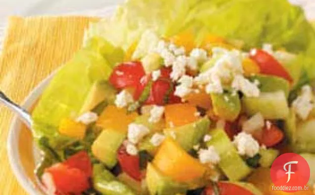 Salada de Abacate de Verão