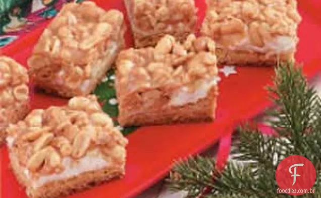 Barras de malva de amendoim