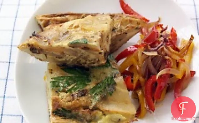 Fritada De Batata E Cebola