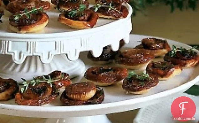 Tortinhas De Cebola Caramelizadas