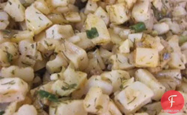 Salada de batata sem maionese