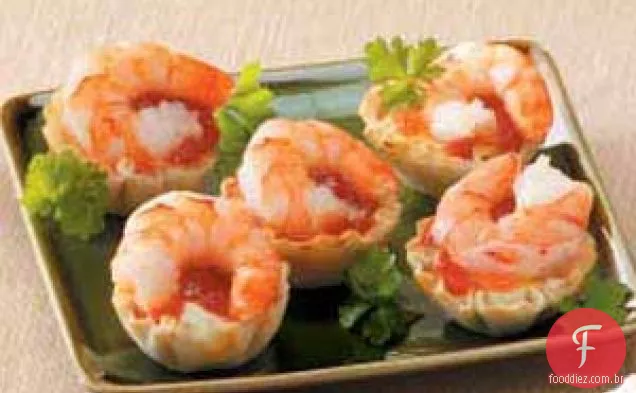 Tortinhas de Camarão