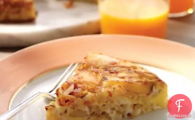 Batata-Cebola Frittata