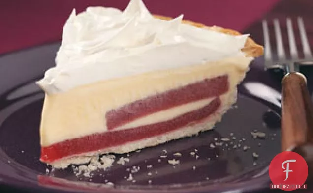 Torta De Sorvete De Cranberry