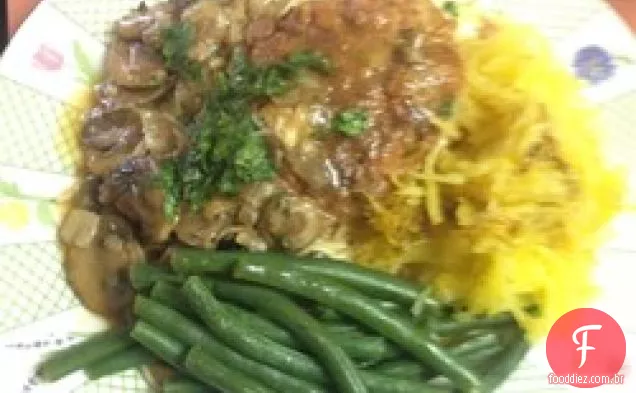 Piccata de Frango com Cogumelo