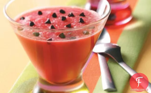 Smoothies de sorvete de melancia