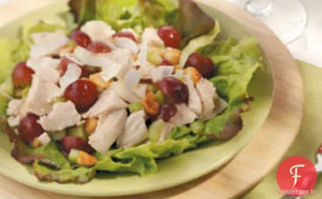 Salada de Frango Exótica