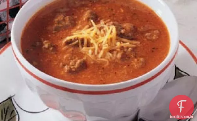 Sopa de Pizza Rápida