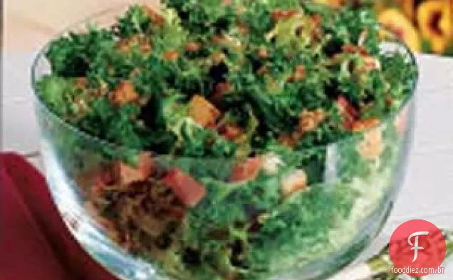 Salada de endívia murcha