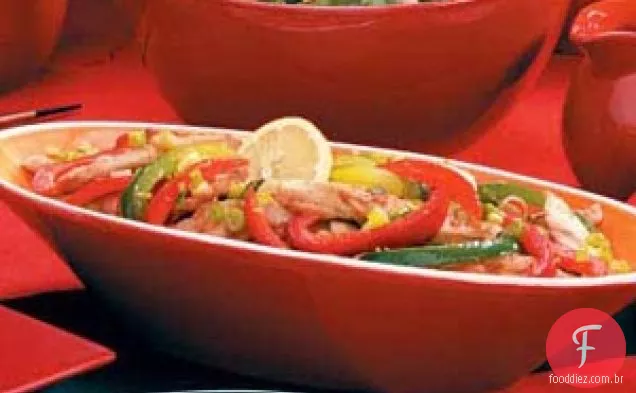Frango Frito com Limão