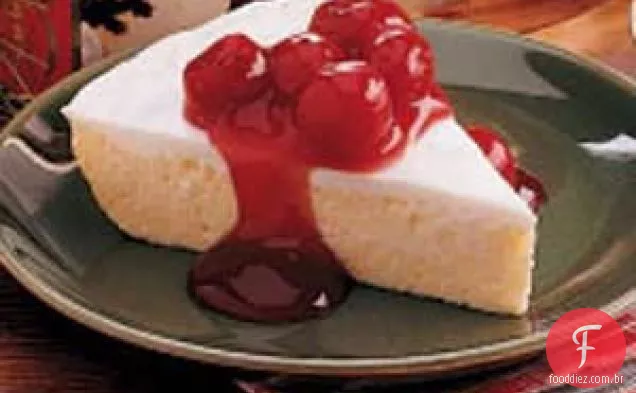 Cheesecake com baixo teor de gordura