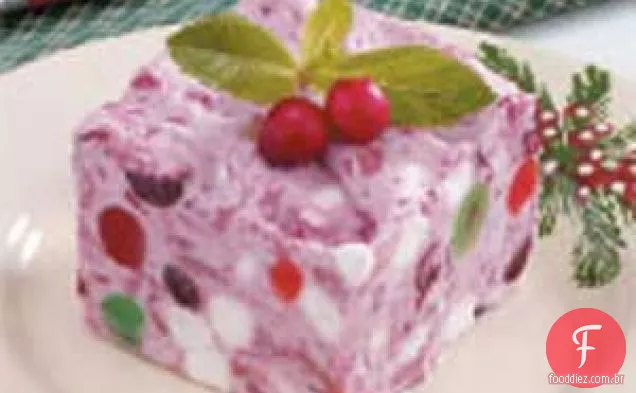 Congelamento de veludo de cranberry