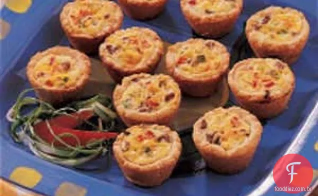 Quiches de carne moída