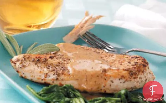 Frango Polvilhado com Sálvia