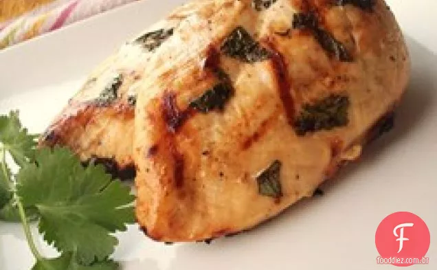 Frango Grelhado com Cerveja e Limão