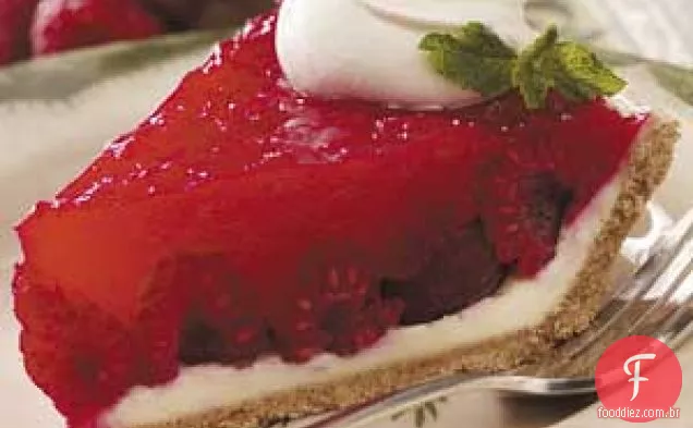 Torta De Creme De Framboesa