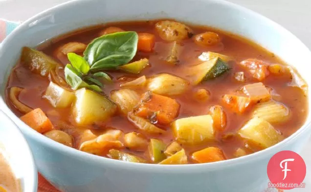 Minestrone farto sem carne