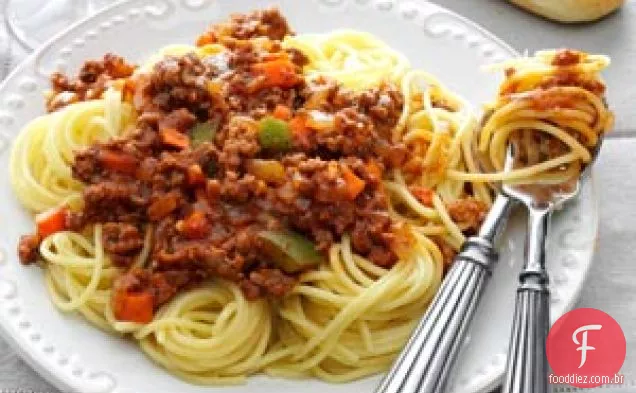 Molho de Carne para Espaguete