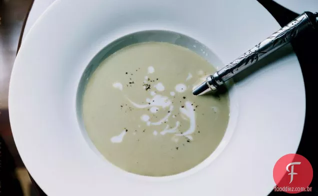 Sopa Cremosa De Cebolinha