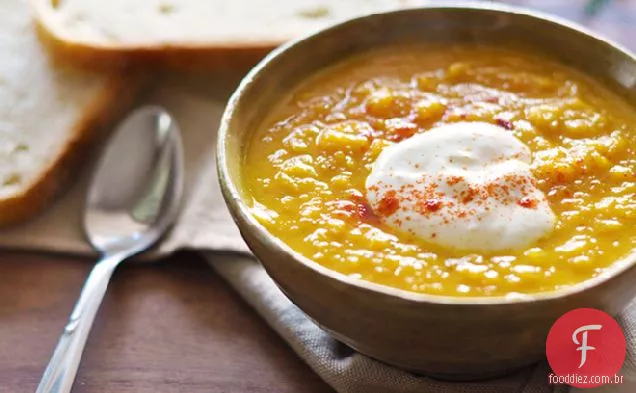 Sopa De Cenoura Temperada