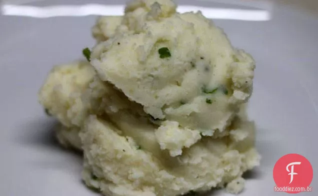Creme De Leite E Cebola Purê De Batatas