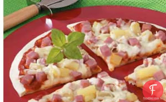 Pizza Havaiana Recheada com Queijo