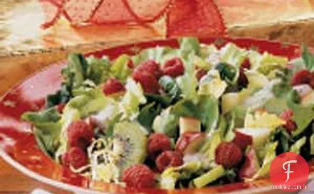 Salada Vermelha e Verde
