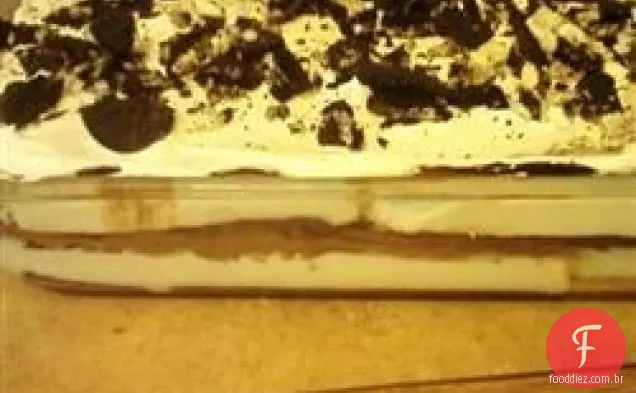 Barras de sobremesa com sanduíche de sorvete